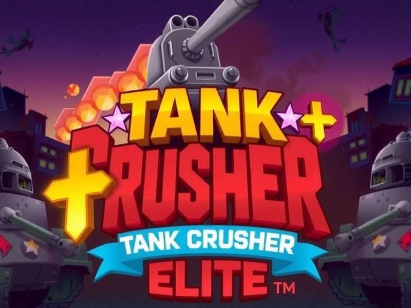Tank Crusher Elite - Battle Across India Tank Crusher Elite Game Banner